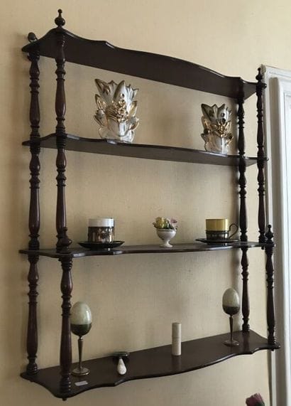 Pair of mahogany wall shelves
Napoleon III...