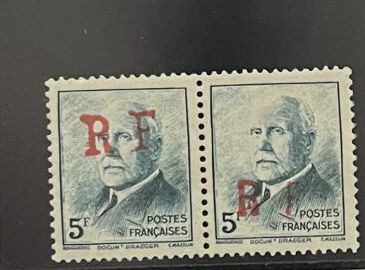 * Libération N°13	France : Niort 5F bleu-vert,...