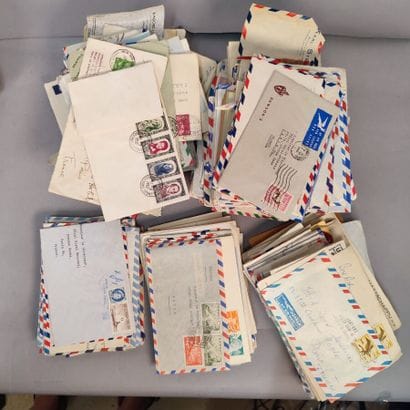 O1 lot
Important lot of envelopes, period...