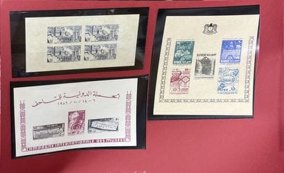 ** Syria folder : BF 1, 2, 6A, B and C, 8...