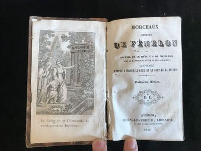 Lot of books of French literature, including...