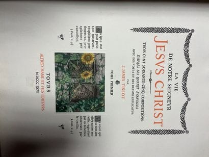 Set of 3 religious works:
The Life of Our...