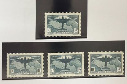 ** Yv. N°321 France : 10F Traversée de l'Atlantique...
