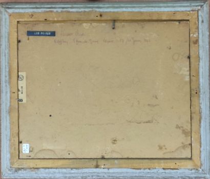 Lot of framed pieces representing still lifes...