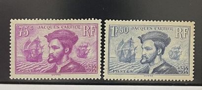 ** Yv. N°296/97 France : Jacques Cartier,...