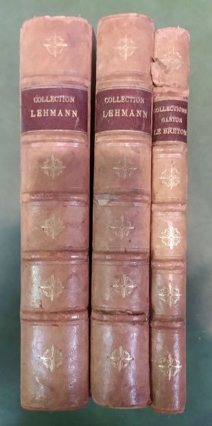 Lot of bound sales catalogs:
- Collections...