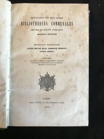 Lot of books including:
- FURCY DE BREMOY...