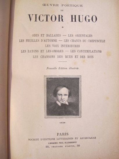 HUGO Victor, Complete works
New illustrated...