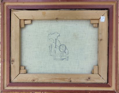 Lot of framed pieces representing still lifes...