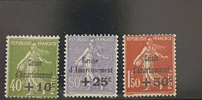 ** Yv. 275/77 France : 5ème série Caisse...