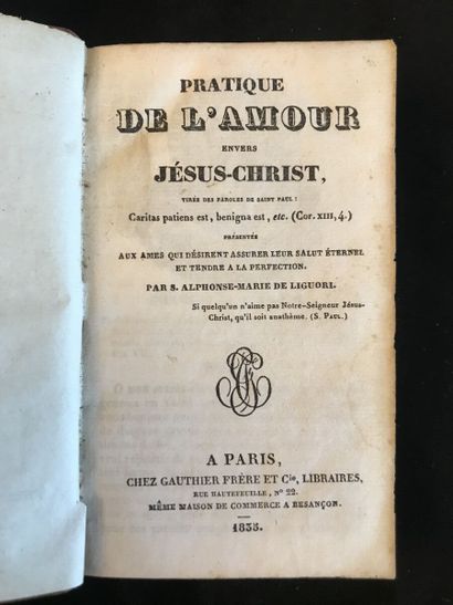 Lot of books on the Christian religion, including:
-...