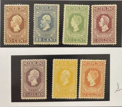** Yv. N°87/93 Netherlands : 7 selected values....
