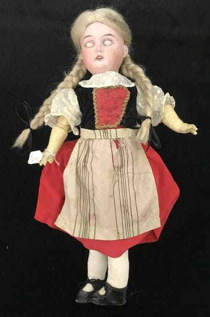 Alsatian porcelain head doll
Height Height...