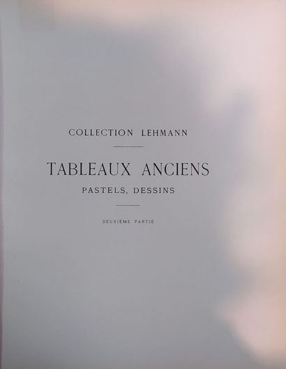 Lot of bound sales catalogs:
- Collections...
