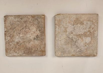 Two Delft tiles
Width : 13 cm