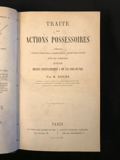 Lot of books on French law, including : 
-AUGIER...