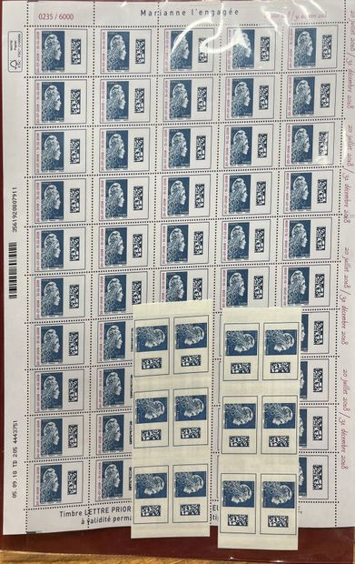 ** France : N°5270/5271, 1603-C1 x2. Marianne...