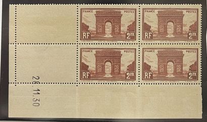 ** Yv. N°258** France : 2Fr Arc de Triomphe,...