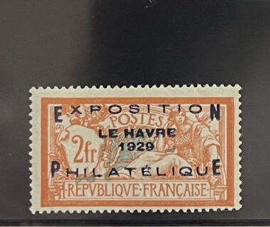 ** Yv. N°257AFrance : Exhibition of Le Havre...