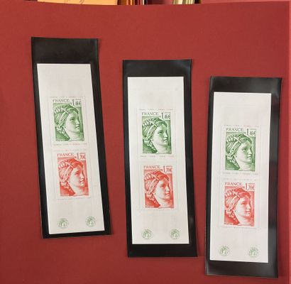 ** Folder France: 7 books 1520A and B, 1523,...