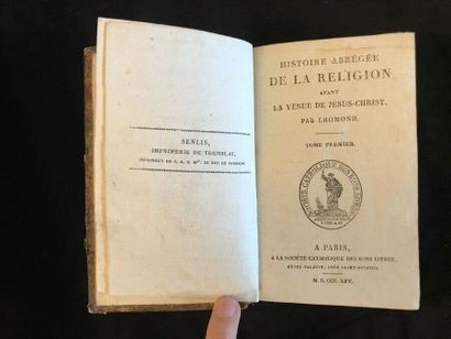 Lot of books on the Christian religion, including:
-...