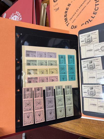 ** France PA folder N°35/36 - 38/41, 2 values...