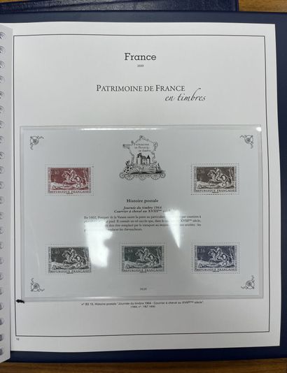 ** 2 albums Treasures of Philately + French...