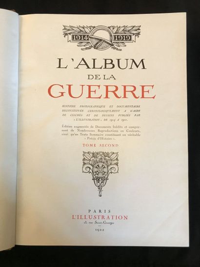 The Album of the War 1914-1919.
Photographic...