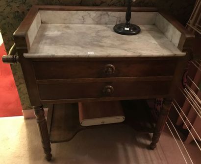 Toilet furniture including:
- Mahogany dressing...