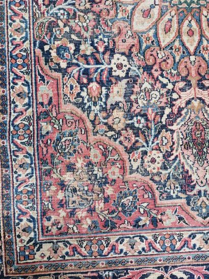 Khorassan carpet (cotton warp and weft, wool...