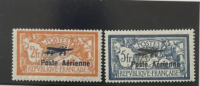 ** Yv. PA N°1 et 2	France : Type Merson (Cote...