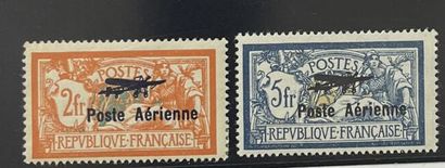 ** Yv. PA N°1 et 2	France : Type Merson (Cote...