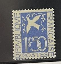 ** Yv. N°294 France : 1F50 Colombe (Cote...