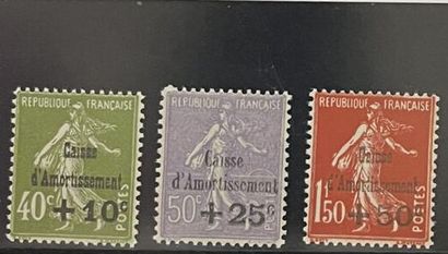 ** Yv. 275/77 France : 5ème série Caisse...