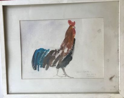 BIGOT Raymond (1872-1953)
Rooster
Watercolor...