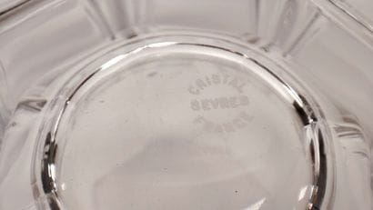 Set of six whisky glasses in Sèvres crystal
Mark...