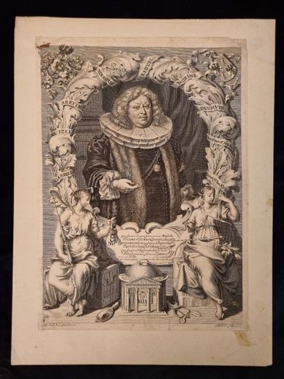 Important set of engravings : portraits 
Condition:...