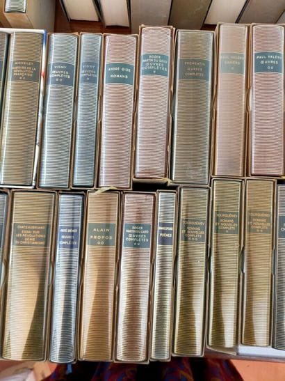 165 volumes of the Pleiade
and 7 albums