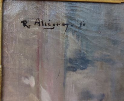 ALLEGRE Raymond (1857-1933)
Portrait of a...
