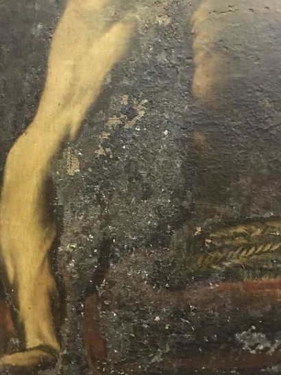 Saint Peter
Oil on canvas 
Height : 119 119...