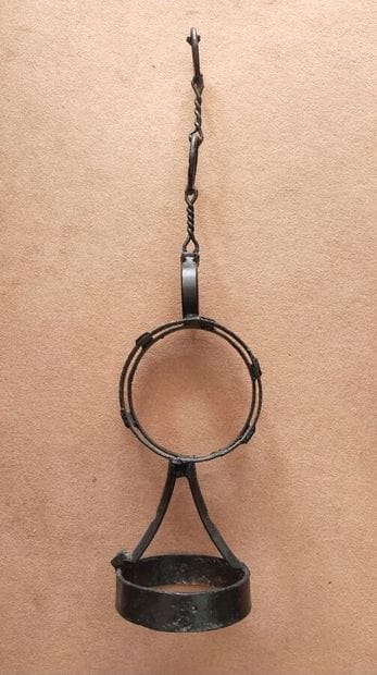 Contemporary sculpture in wrought iron 
Height...