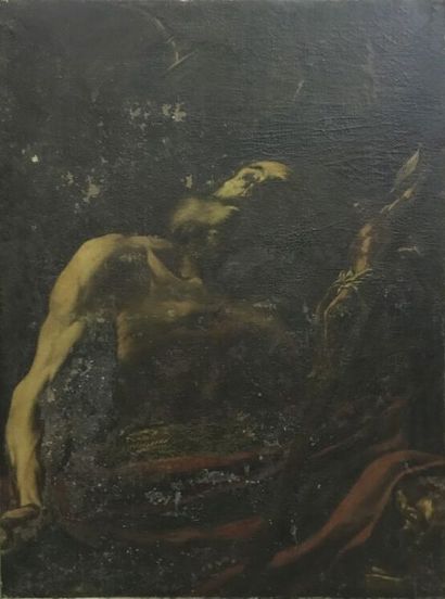 Saint Peter
Oil on canvas 
Height : 119 119...
