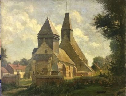 TEILLIET Jean (1870-1931)
Church of Froissy...