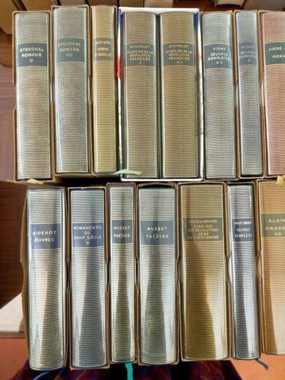 165 volumes of the Pleiade
and 7 albums