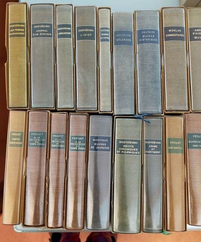 165 volumes of the Pleiade
and 7 albums