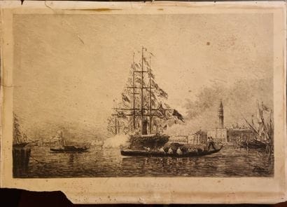 Important set of engravings : genre scenes...