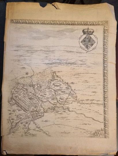 Set of engravings : four maps 
Condition:...
