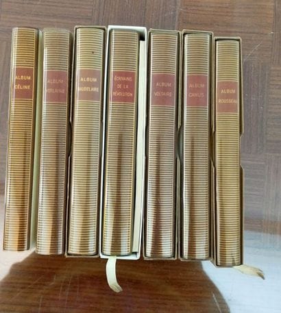 165 volumes of the Pleiade
and 7 albums
