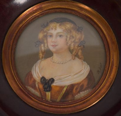 School of the XXth century
Portrait of a...
