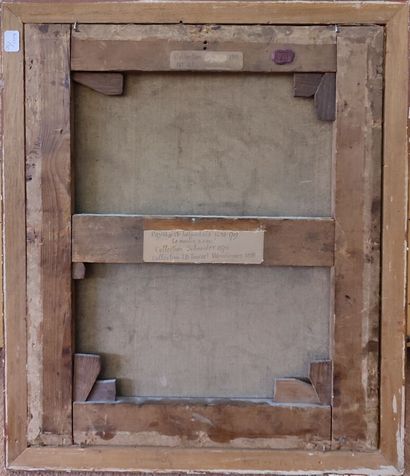 HOLLANDER SCHOOL circa 1800
Water mill
Oil...